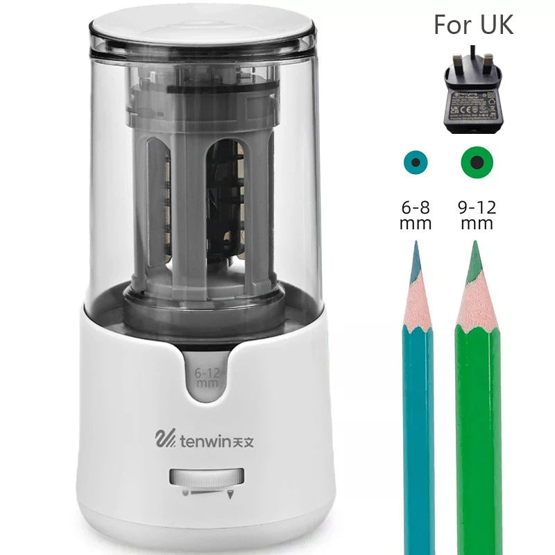 ✏️🔥 Auto-Stop Electric Sharpener for Colored Pencils | 3-Second Shave⚡Kids-Safe Design🌟【Art Class Hero】USB-Powered Mechanical Sharpener for School/Office/Home ✏️🔥 Auto-Stop Electric Sharpener for Colored Pencils | 3-Second Shave⚡Kids-Safe Design🌟【Art Class Hero】USB-Powered Mechanical Sharpener for School/Office/Home